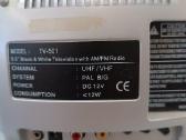 Televizorius mini 5,5'' TV-501 su radio imtuvu - nuotraukos Nr. 4