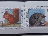 Belgija 1992 gyvūnai, švarus,bukletas Michel Nr.25