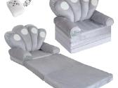 Minkštas Vaikiškas Pliušinis Foteliukas XXL 3in1 "