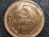 5 kapeikos 1957 - TSRS - Super Stovis