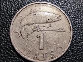 1 latas 1992 - Latvija