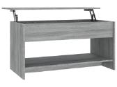 Vidaxl Kavos staliukas sonoma ąžuolo 102x50x52,5. - nuotraukos Nr. 3