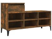 Vidaxl Spintelė batams, baltos spalvos, 102x36x60c - nuotraukos Nr. 4