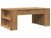 Vidaxl Kavos staliukas, artisano ąžuolo, 102x55x42 - nuotraukos Nr. 4
