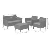 Salemo 2-seater lounge set - nuotraukos Nr. 3