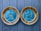 Majolica stiliaus lėkštės