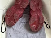 Burgundy Balenciaga sportbačiai - nuotraukos Nr. 9