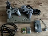 Originalus Sony Playstation 1 su priedais