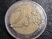 2 eurai 2008 A - Vokietija - su kalimo klaida - nuotraukos Nr. 2