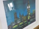 Stilingas paveikslas London auksiniu rėmu - nuotraukos Nr. 4