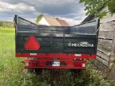 Parduodama puspriekabė
