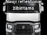 Nauji Reflektoriai Žibintams Renault T ir Iveco