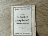 K. Markso ,kapitalas 1921 m.