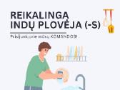 Ieškome indų plovėjos (-o)
