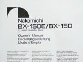 Nakamichi Bx-300e Bx-150e Nakamichi Mr-1 - nuotraukos Nr. 20