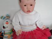 Didelė reborn tikroviška lėlė su visu kraičiu - nuotraukos Nr. 3
