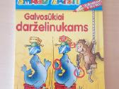 Galvosūkiai darželinukams. Linksmos užduotys