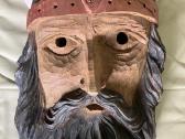 Didelė ir sunki ąžuolinė vikingo skulptūra - nuotraukos Nr. 2