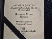 Stalo medalis Žalgirio mūšio 600 m. minėjimas - nuotraukos Nr. 2