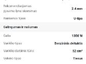 Benzininė krūmapjovė Grunder TT-bc520 - nuotraukos Nr. 6