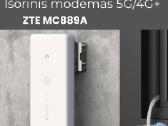 5G/4G+ aukštos kokybės išorinis modemas Zte Mc889a - nuotraukos Nr. 5