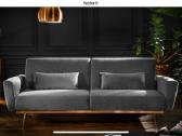 Elegantiška aksominė sofa-lova
