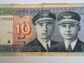 10 litų banknotas
