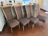 'Loom furniture" kėdės, 4vnt