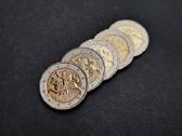 2 eurų monetos iš apyvartos - nuotraukos Nr. 2