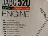 Naudota benzininė krūmapjovė Daewoo Dabc 520.