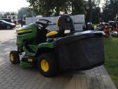 John Deere X350r traktorius su surinkimo krepšiu - nuotraukos Nr. 7