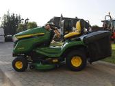 John Deere X350r traktorius su surinkimo krepšiu - nuotraukos Nr. 8