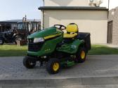 John Deere X350r traktorius su surinkimo krepšiu - nuotraukos Nr. 9