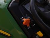John Deere X350r traktorius su surinkimo krepšiu - nuotraukos Nr. 15