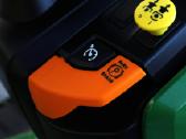 John Deere X350r traktorius su surinkimo krepšiu - nuotraukos Nr. 17