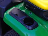 John Deere X350r traktorius su surinkimo krepšiu - nuotraukos Nr. 19