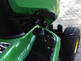 John Deere X350r traktorius su surinkimo krepšiu - nuotraukos Nr. 23