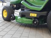 John Deere X350r traktorius su surinkimo krepšiu - nuotraukos Nr. 14