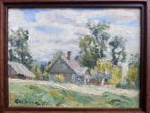 Leono Katino (1907–1984) paveikslas "Antakalnis" - nuotraukos Nr. 4