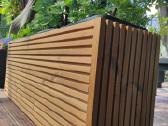 Termo medienos lauko vazonai (Aspa wood) - nuotraukos Nr. 5