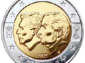 Belgijos progines euro monetos kortelese - nuotraukos Nr. 7