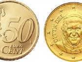 Vatican City 50 centu Vatikano apyvartiniai 50cent - nuotraukos Nr. 5