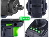 Akumuliatorinis smūginis veržliaraktis 1000 Nm Wub - nuotraukos Nr. 12