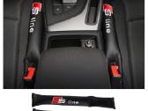 Audi juodi blizgus ziedai , emblemos , s-line. - nuotraukos Nr. 17