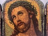 Parduodu medinę ikoną triptiką Ecce Homo - nuotraukos Nr. 3