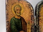 Parduodu medinę ikoną triptiką Ecce Homo - nuotraukos Nr. 5