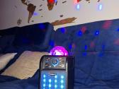 Vonyx Sbs50b mini karaoke grotuvas su švieskėm - nuotraukos Nr. 2