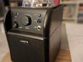 Vonyx Sbs50b mini karaoke grotuvas su švieskėm