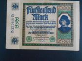 5000 markių 1922m