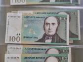 Parduodu lietuviskus banknotus 50, 100, 200 litu - nuotraukos Nr. 8